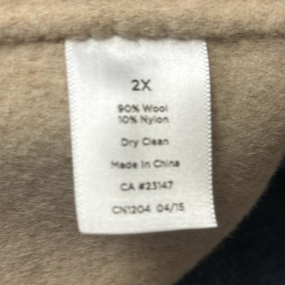 Plus Size Talbots Wool Wrap Jacket - image 7